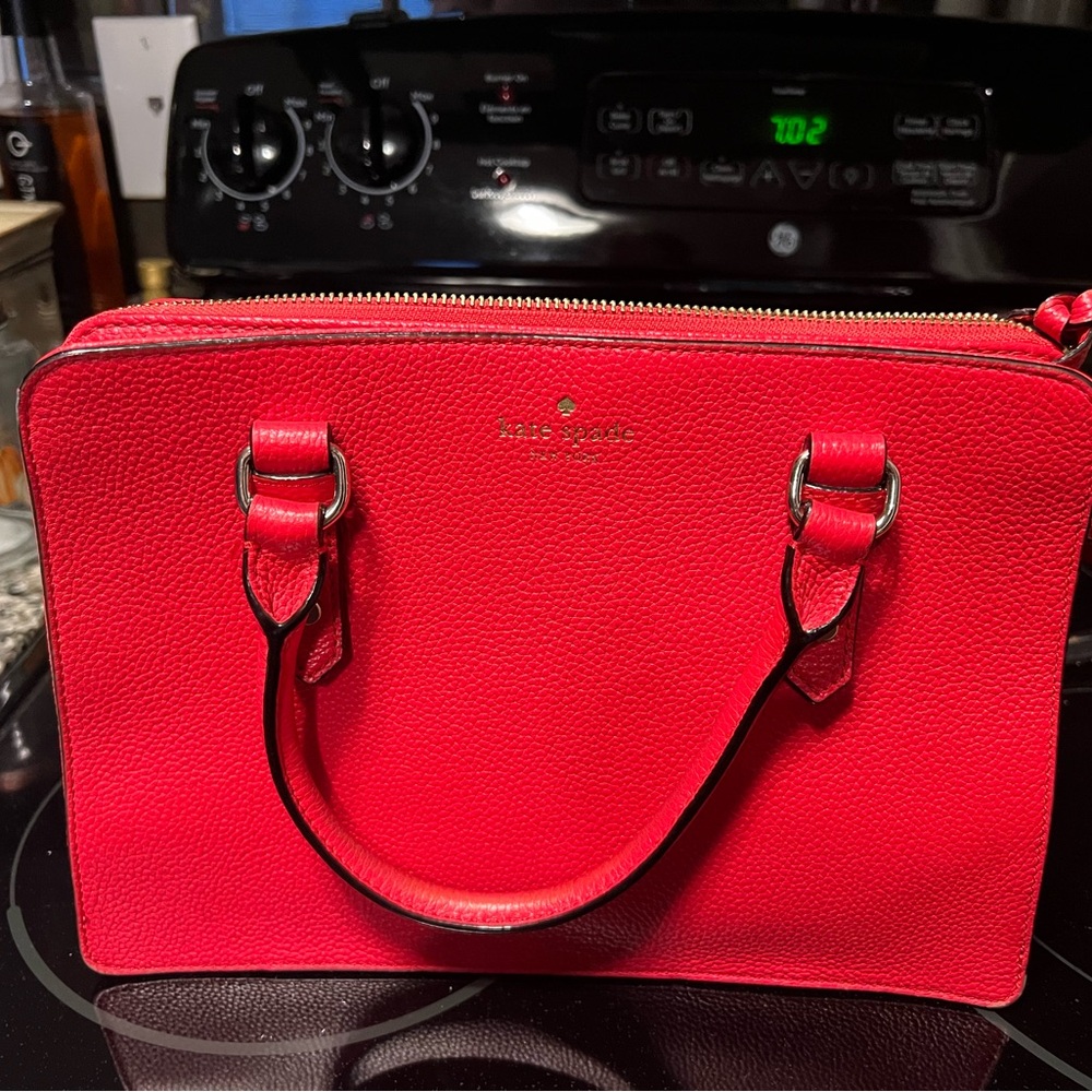 Kate Spade Vibrant Red Satchel